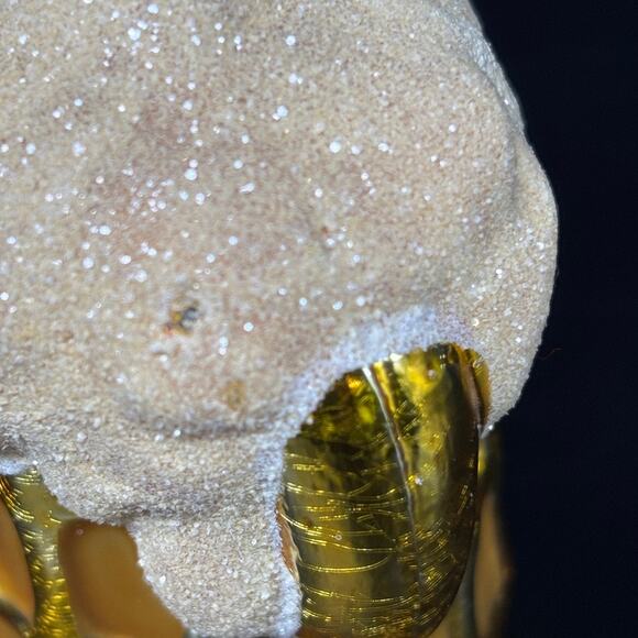 Miniature Frosty Foam Beer Mug Blown Glass Christmas Holiday Ornament 4" x 2" - Picture 9 of 12